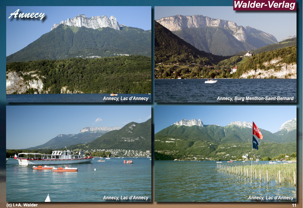 Reiseführer 'Sehenswertes in der Region Rhône-Alpes - Annecy 