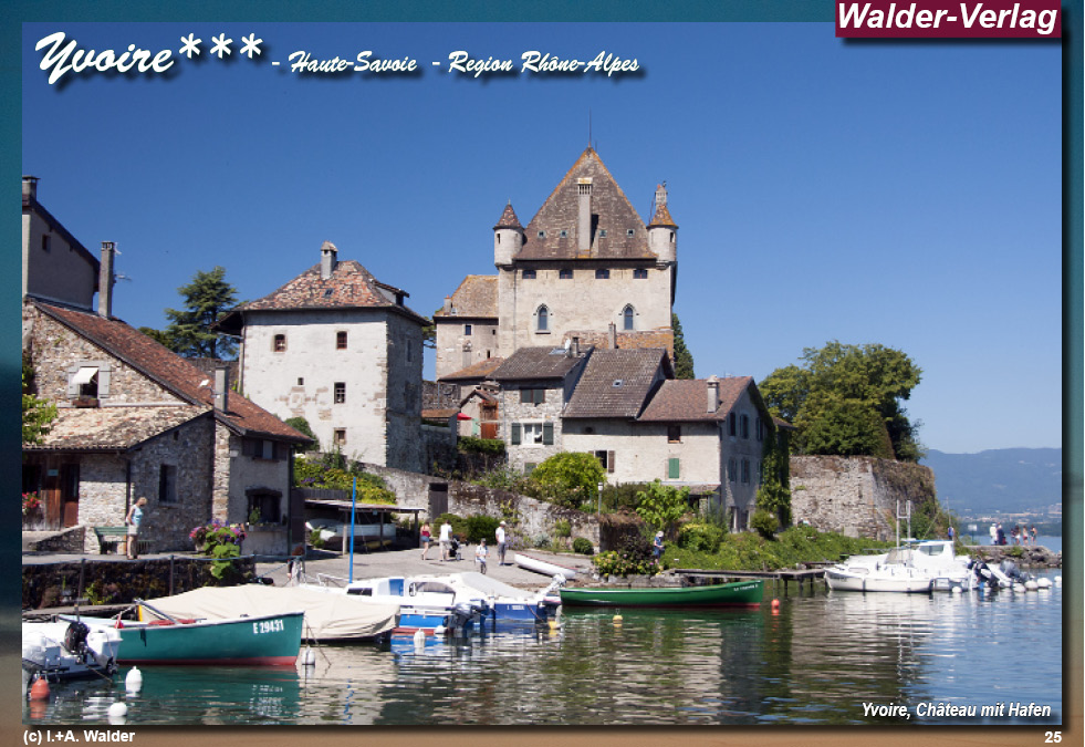 Reiseführer Yvoire*** - Region Rhône-Alpes 