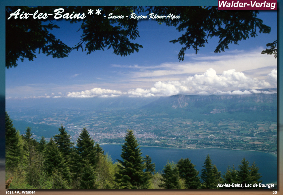 Reiseführer 'Sehenswertes in der Region Rhône-Alpes - Aix-les-Bains 