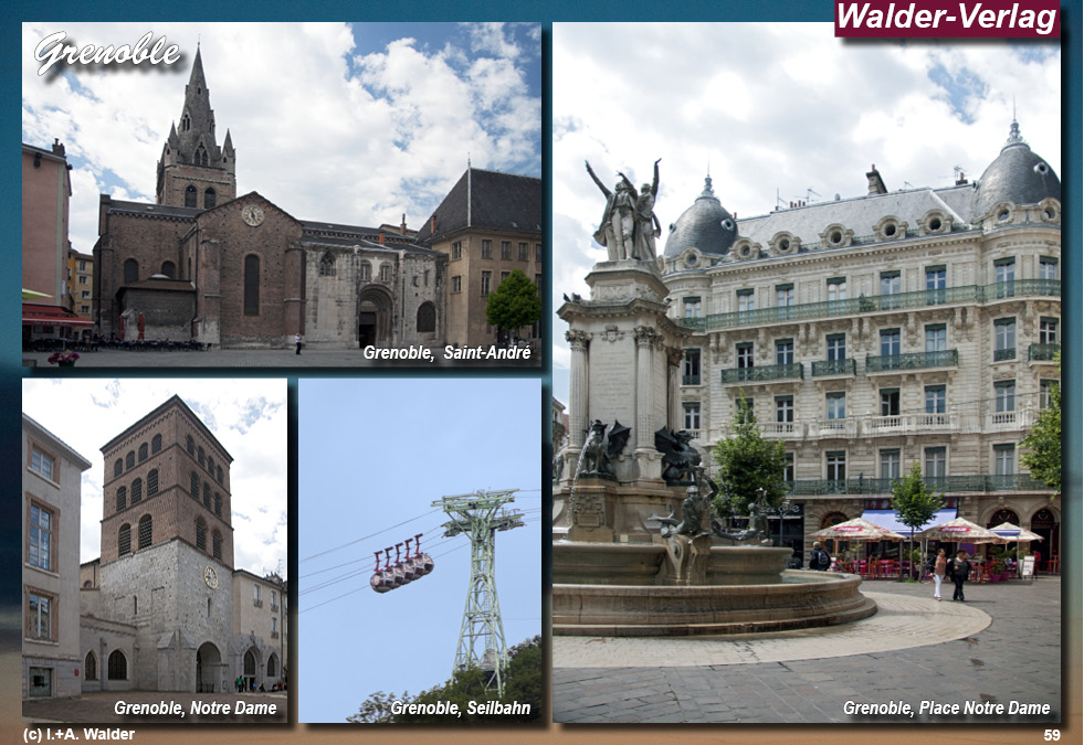 Reiseführer 'Sehenswertes in der Region Rhône-Alpes - Grenoble 