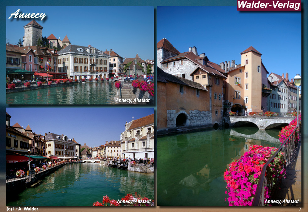 Reiseführer 'Sehenswertes in der Region Rhône-Alpes - Annecy 