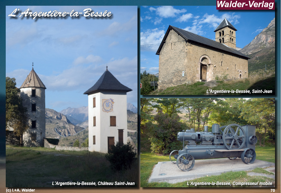 Reiseführer 'Sehenswerte Provence - L'Argentière-la-Bessée 