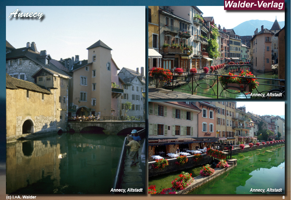 Reiseführer 'Sehenswertes in der Region Rhône-Alpes - Annecy 