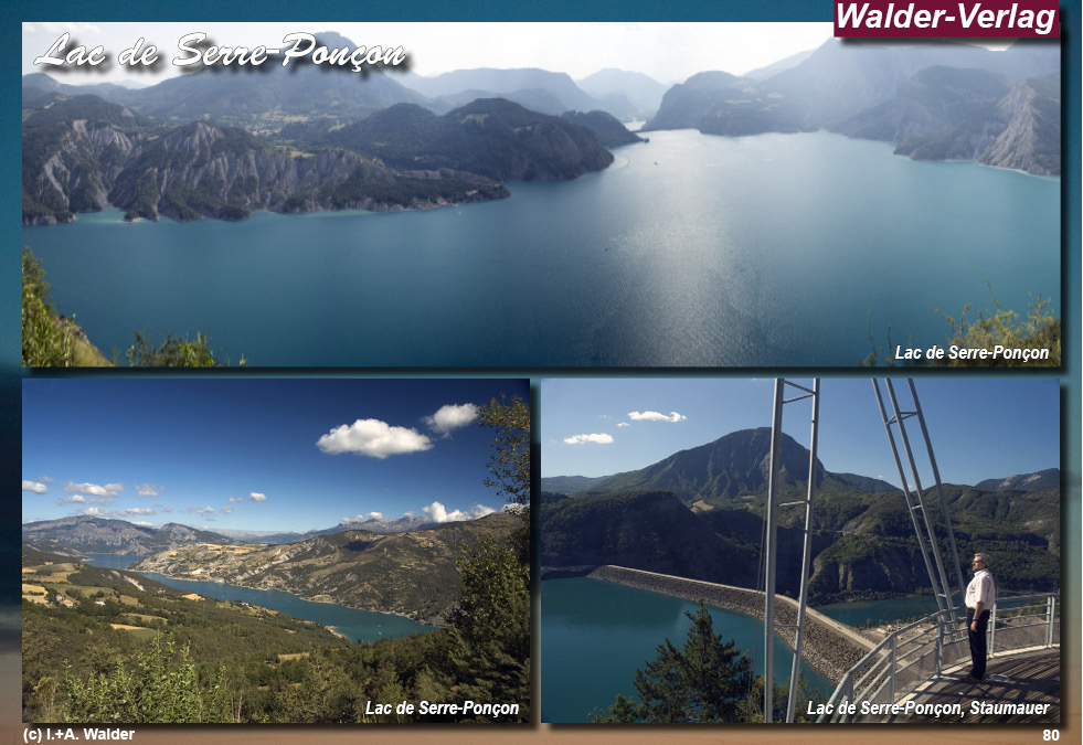 Reiseführer 'Sehenswerte Provence - Lac de Serre-Ponçon 