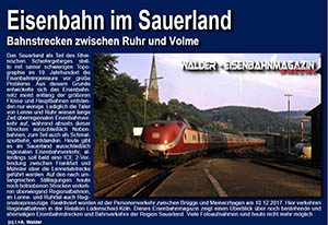 Eisenbahnmagazin Volmetalbahn