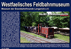 Westfälisches Feldbahnmuseum Lengerich