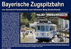 Eisenbahnmagazin Zugspitzbahn