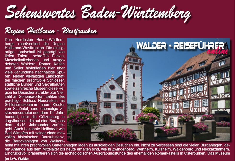 Reiseführer Sehenswertes Baden-Württemberg 3 