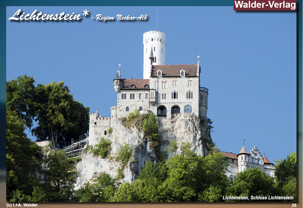 Reiseführer Lichtenstein - Region Neckar-Alb
