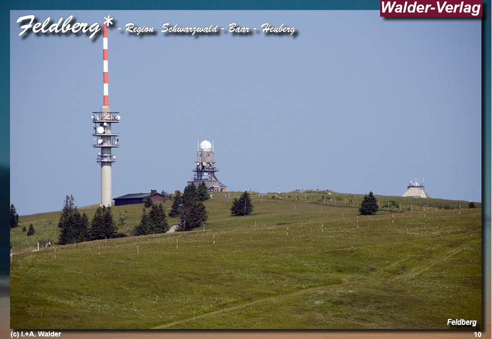 Reiseführer Sehenswerter Feldberg, Schwarzwald
