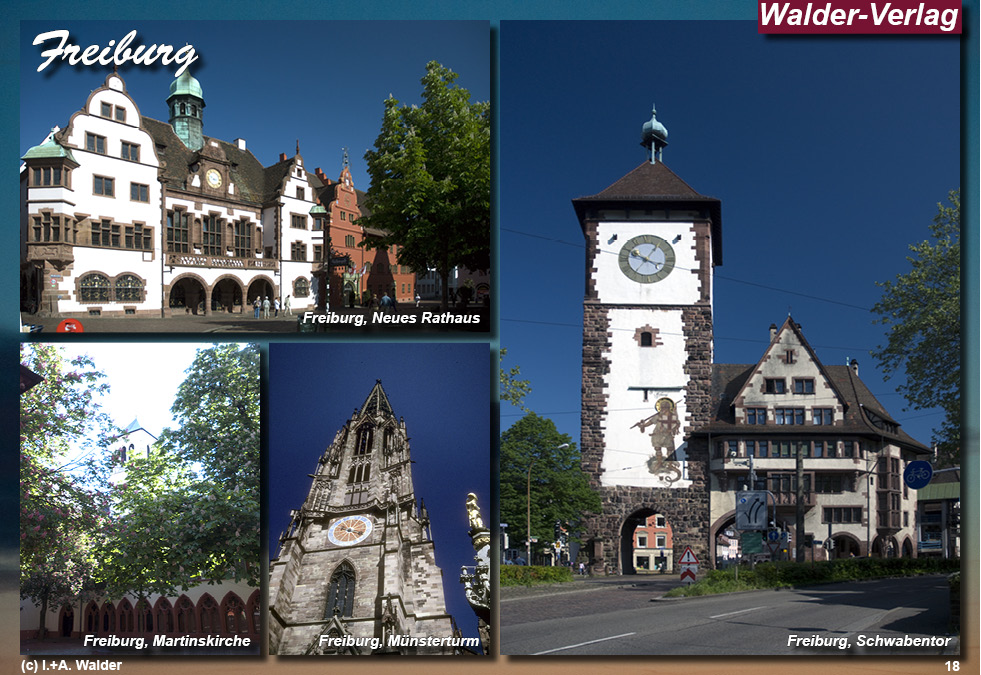 Reiseführer Sehenswerter Freiburg, Schwarzwald