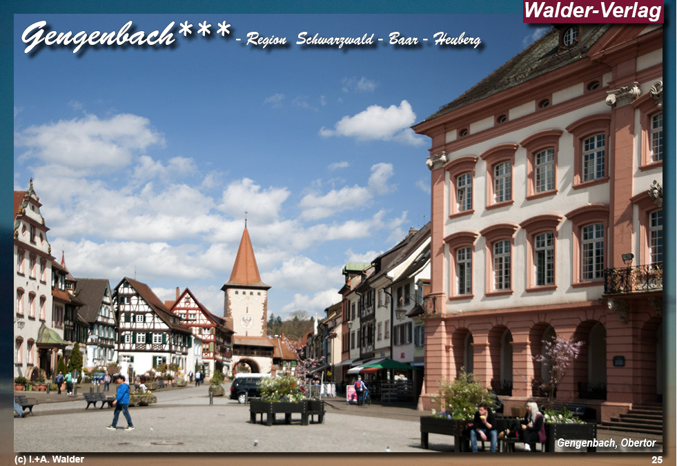 Reiseführer Gengenbach*** - Region Hochschwarzwald Reiseführer Sehenswertes Gengenbach