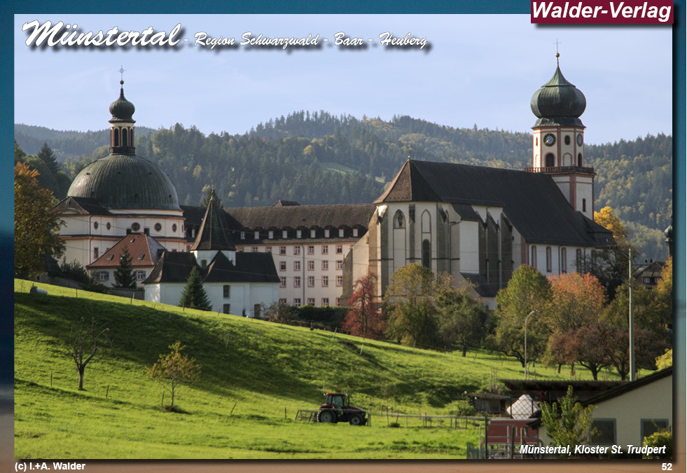 Reiseführer Münstertal - Region Schwarzwald-Baar-Heuberg