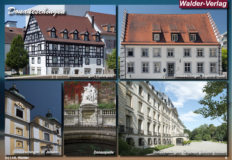 Reiseführer Donaueschingen - Region Schwarzwald-Baar-Heuberg