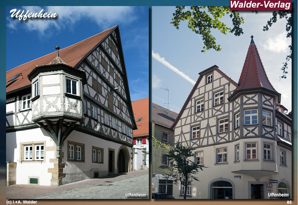 Walder-Verlag Reisetipps-Europa Uffenheim - Region Mittelfranken 
