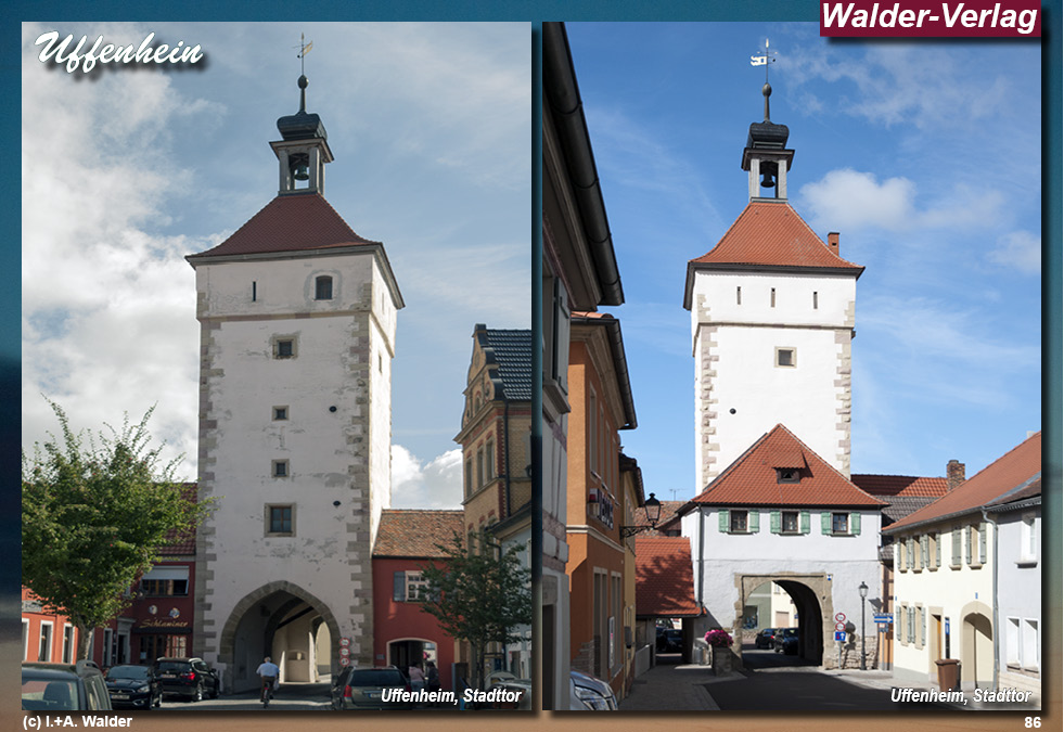 Walder-Verlag Reisetipps-Europa Uffenheim - Region Mittelfranken 
