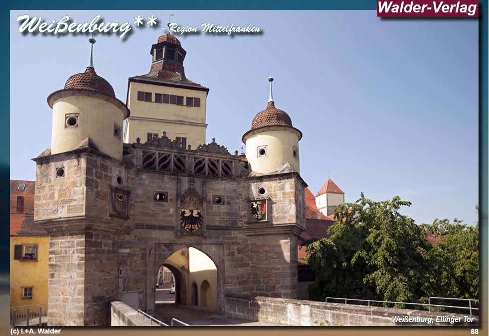 Walder-Verlag Reisetipps-Europa Weißenburg** - Region Mittelfranken 