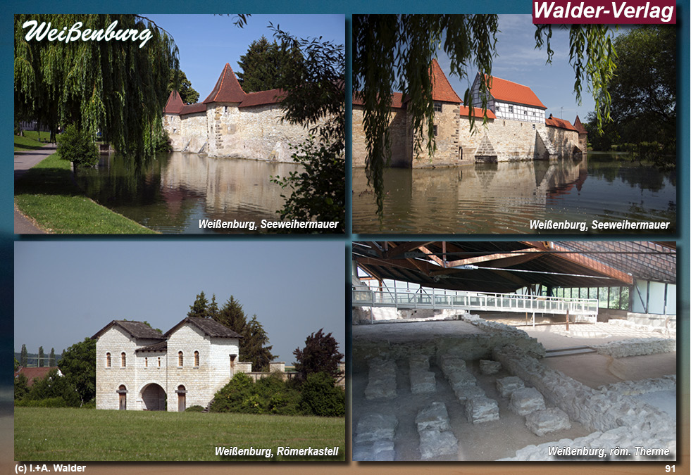 Walder-Verlag Reisetipps-Europa Weißenburg** - Region Mittelfranken 