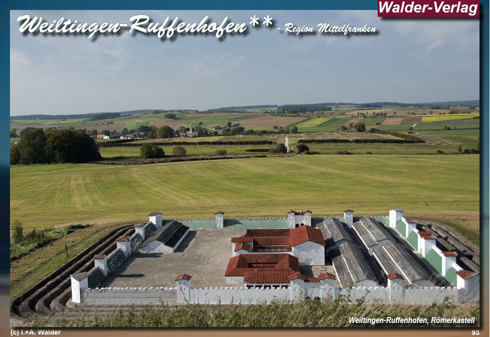 Walder-Verlag Reisetipps-Europa . Weiltingen-Ruffenhofen - Region Mittelfranken 
