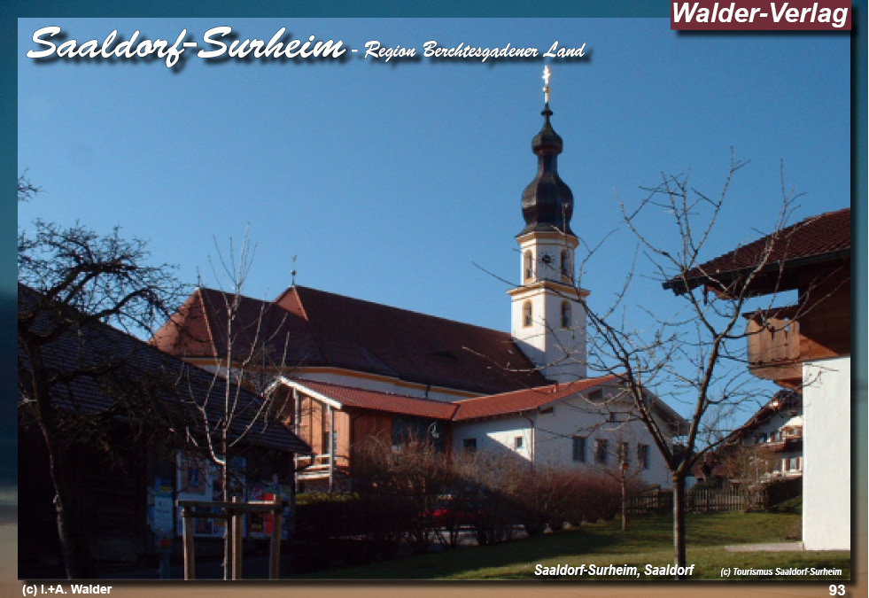 Reiseführer Saaldorf-Surheim - Region Berchtesgadener Land - Oberbayern
