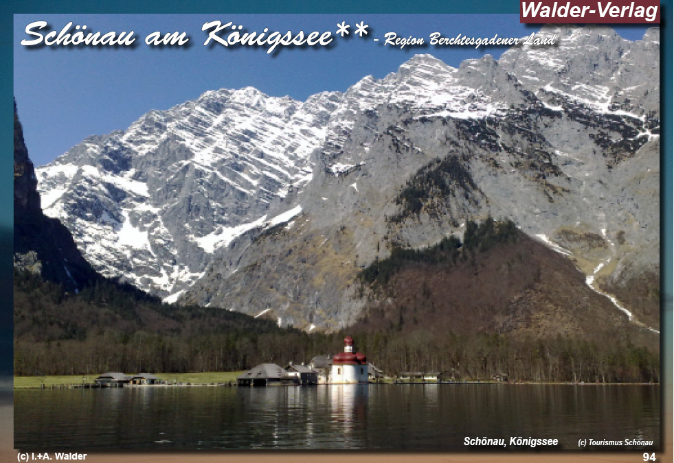 Reiseführer Sch&ouml;nau am K&ouml;nigsee - Region Berchtesgadener Land - Oberbayern