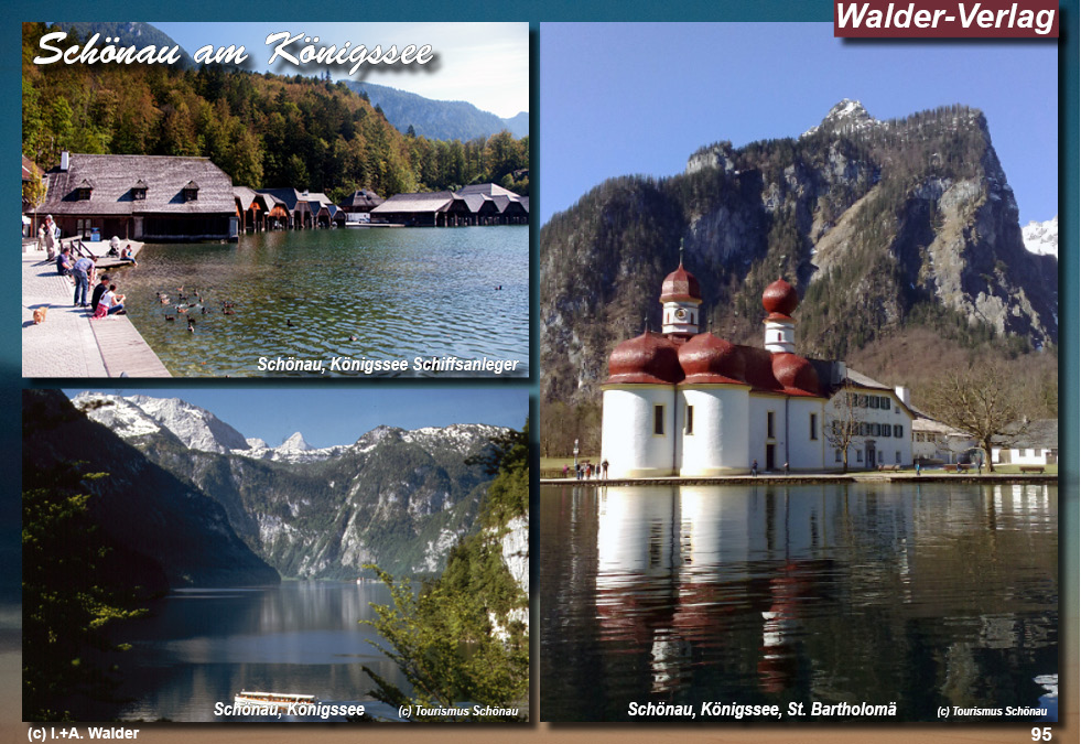 Reiseführer Sch&ouml;nau am K&ouml;nigsee - Region Berchtesgadener Land - Oberbayern