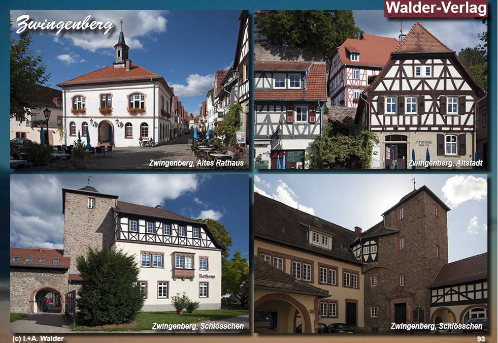 Reiseführer Zwingenberg - Region Bergstraße