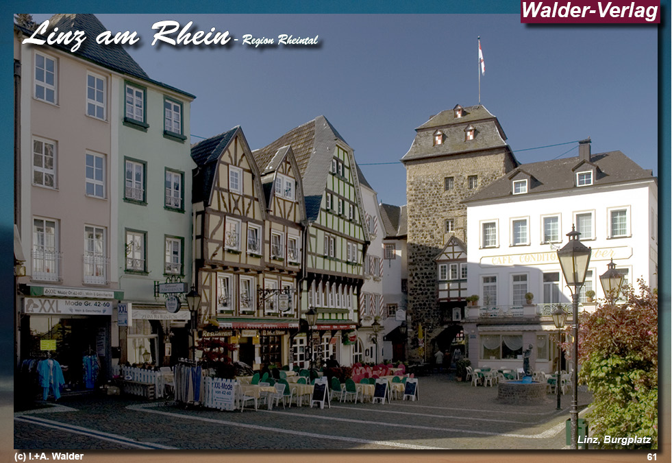 Reiseführer Linz am Rhein - Region Rheintal / Rheinland-Pfalz 