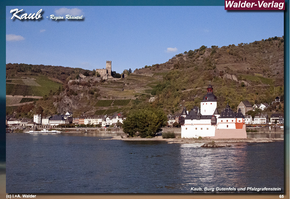 Reiseführer Kaub - Region Rheintal / Rheinland-Pfalz 