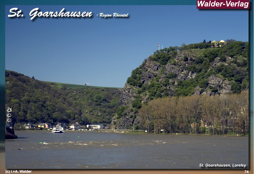 Reiseführer St. Goarshausen - Region Rheintal / Rheinland-Pfalz 