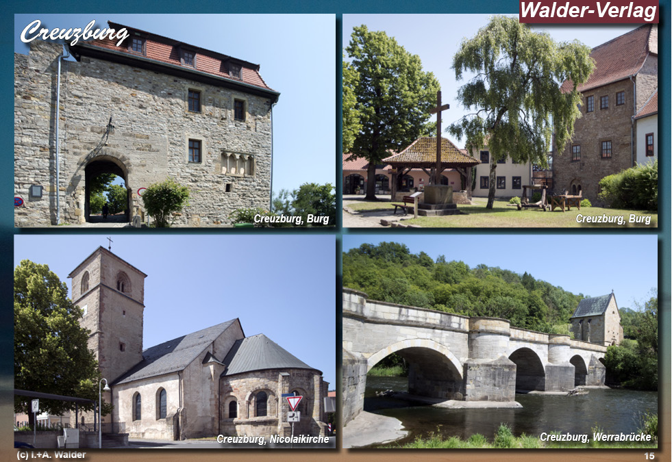 Reiseführer 'Sehenswertes in Thüringen Drei Gleichen' 