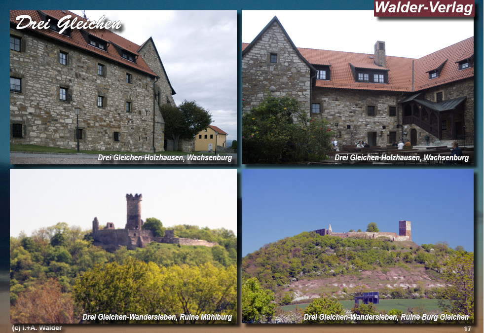 Reiseführer 'Sehenswertes in Thüringen' Drei Gleichen