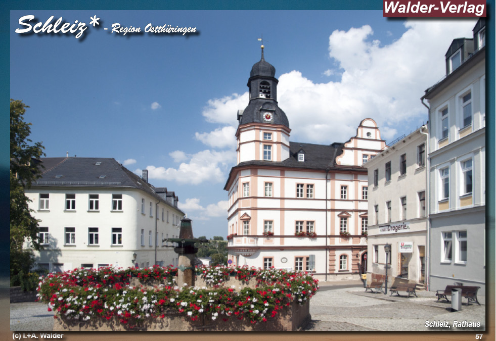 Reiseführer Schleiz - Region Thüringen