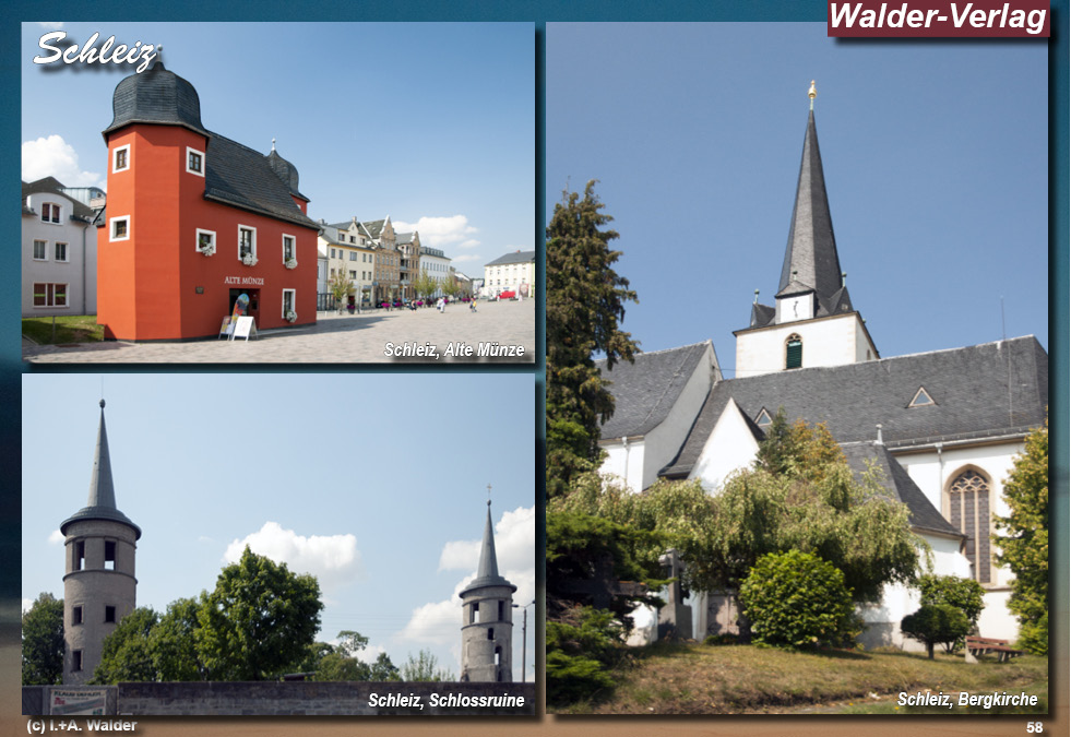 Reiseführer Schleiz - Region Thüringen