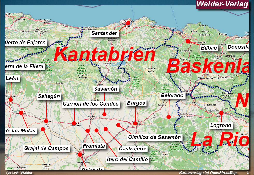 Reiseführer Region Kantabrien