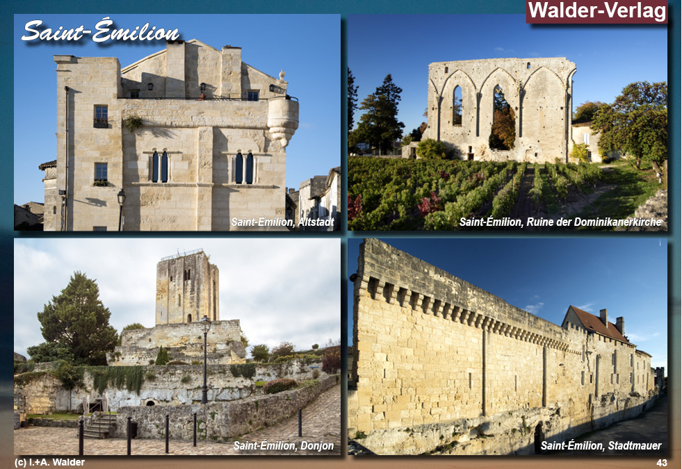 Reiseführer Saint Émilion - Region Aquitanien - Frankreich