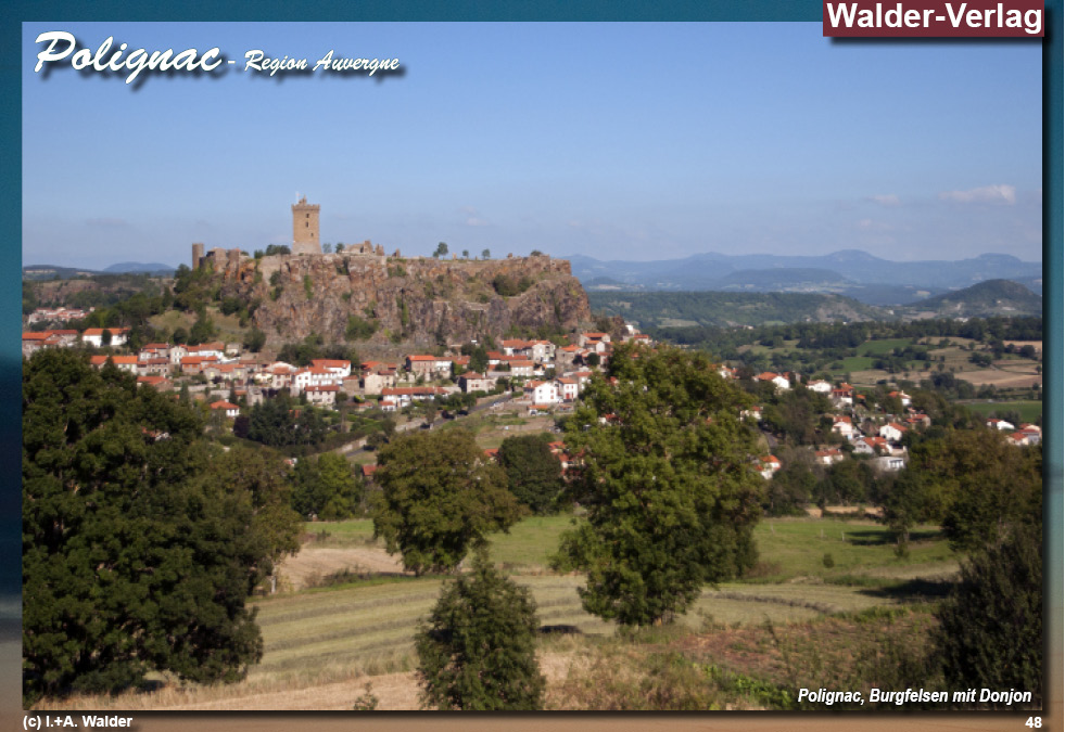 Reiseführer Polignac - Region Auvergne - Frankreich