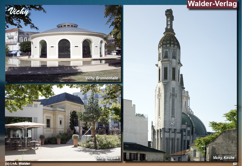 Reiseführer Vichy - Region Auvergne - Frankreich