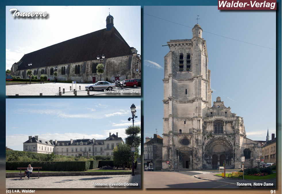 Walder-Verlag Reisetipps-Europa ReiseführerTonnerre - Region Burgund / Bourgogne - Frankreich 