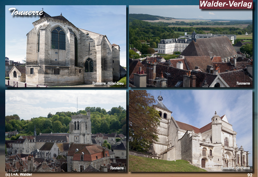 Reiseführer Tonnerre - Region Burgund / Bourgogne - Frankreich