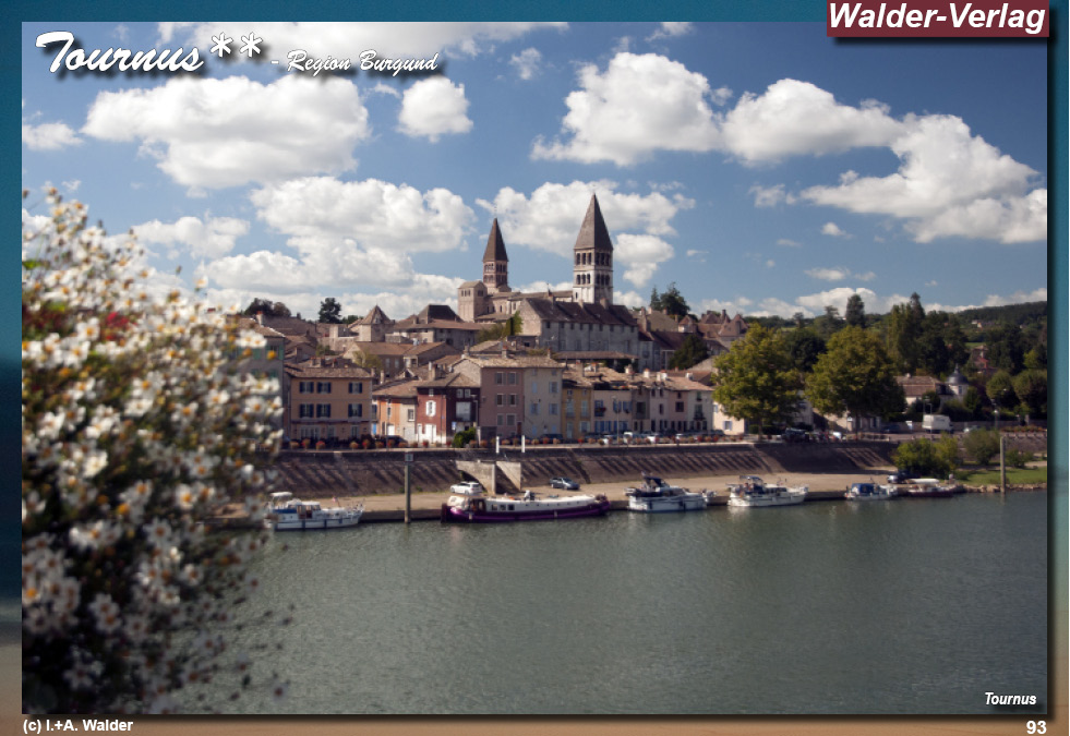 Reiseführer Tournus - Region Burgund / Bourgogne - Frankreich