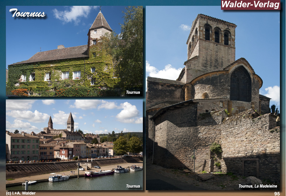 Reiseführer Tournus - Region Burgund / Bourgogne - Frankreich