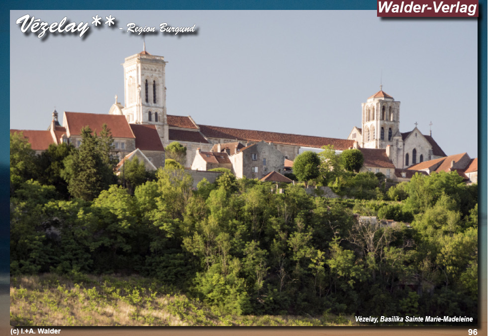 Reiseführer Vezelay in der Bourgogne - Frankreich