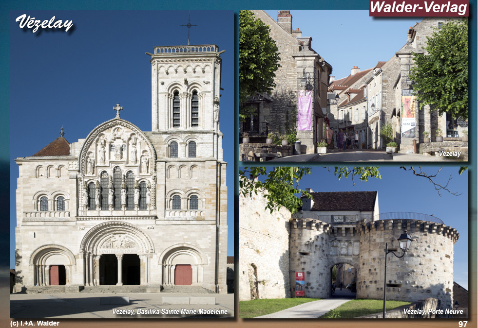 Reiseführer Vezelay in der Bourgogne - Frankreich