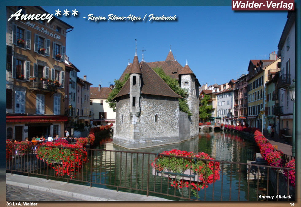 Reiseführer 'Sehenswertes in der Region Rhône-Alpes - Annecy 