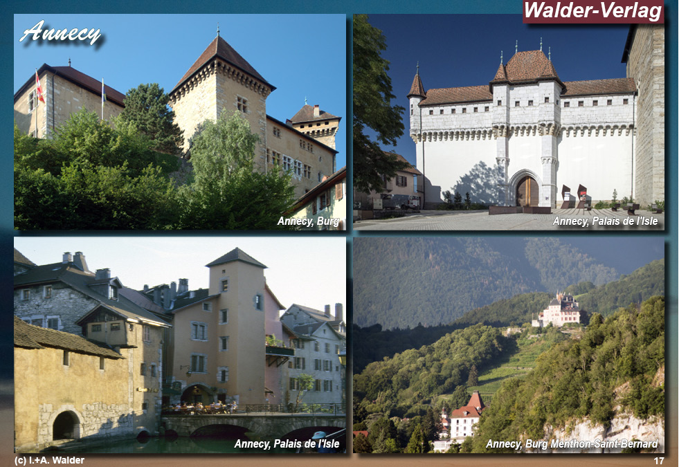 Reiseführer 'Sehenswertes in der Region Rhône-Alpes - Annecy 