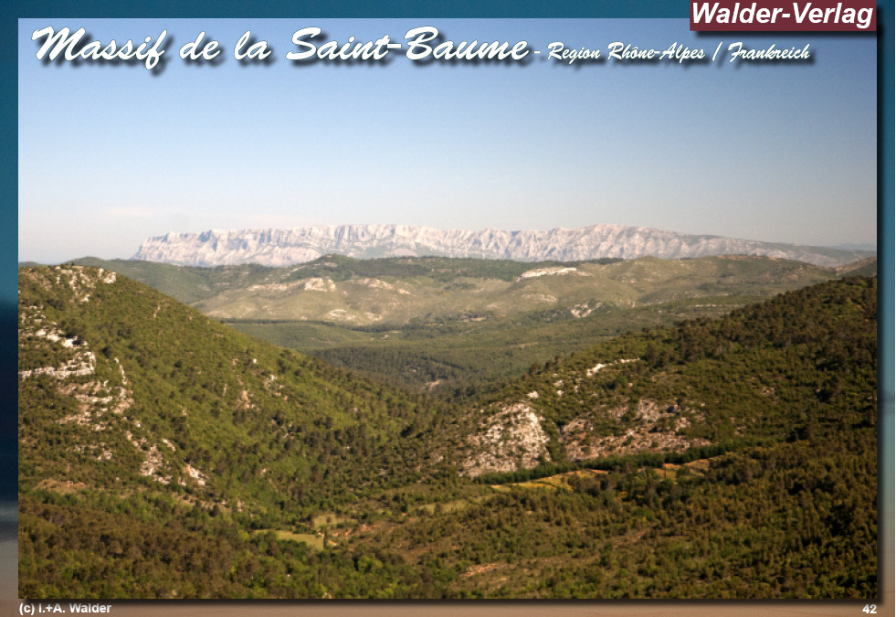 Reiseführer 'Sehenswertes in der Region Rhône-Alpes - Massif de la Saint-Baume