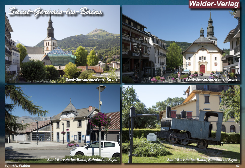 Reiseführer 'Sehenswertes in der Region Rhône-Alpes - Saint-Gervais