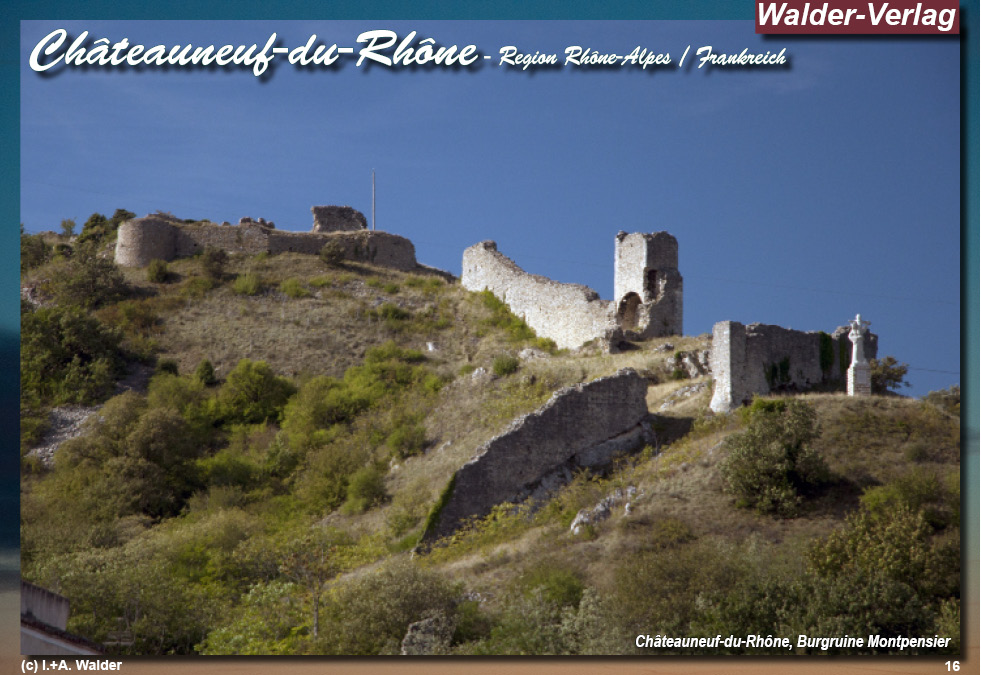 Reiseführer 'Sehenswertes in der Region Rhône-Alpes - Châteauneuf-du-Rhône