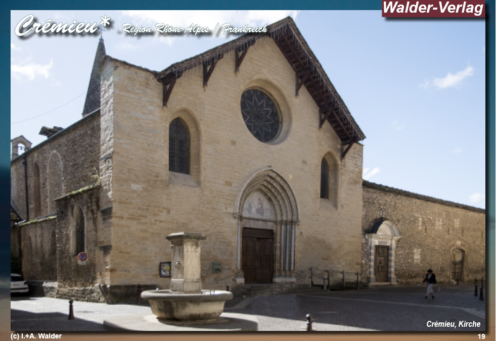 Reiseführer 'Sehenswertes in der Region Rhône-Alpes - Crémieu
